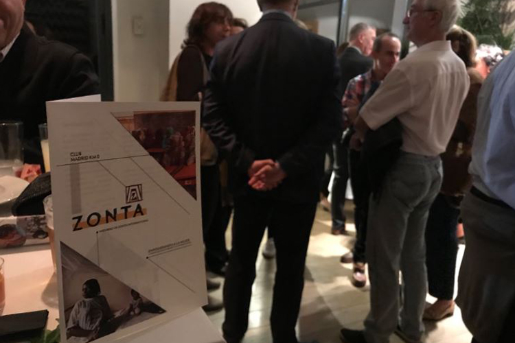 Zonta Madrid organiza un cóctel benéfico para mejorar la posición de la mujer