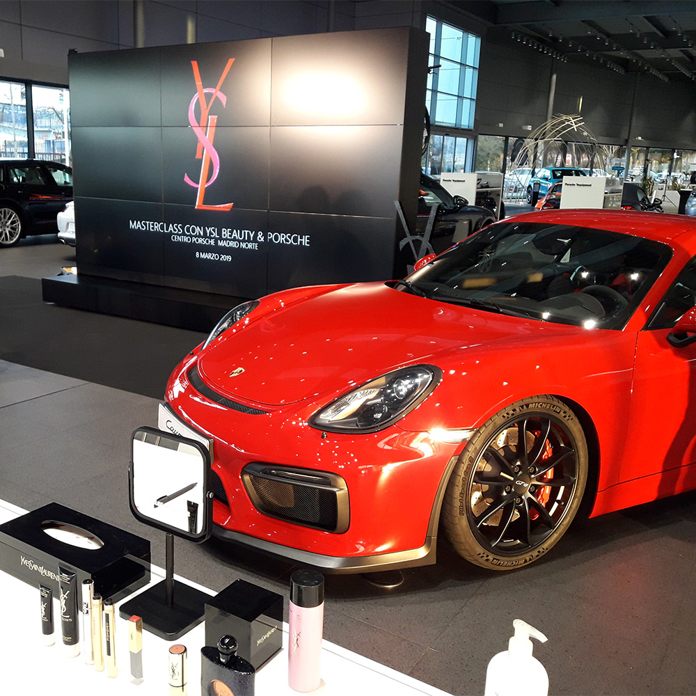 AJA Caso éxito Porsche Ives Saint Lauret-Beauty Da
