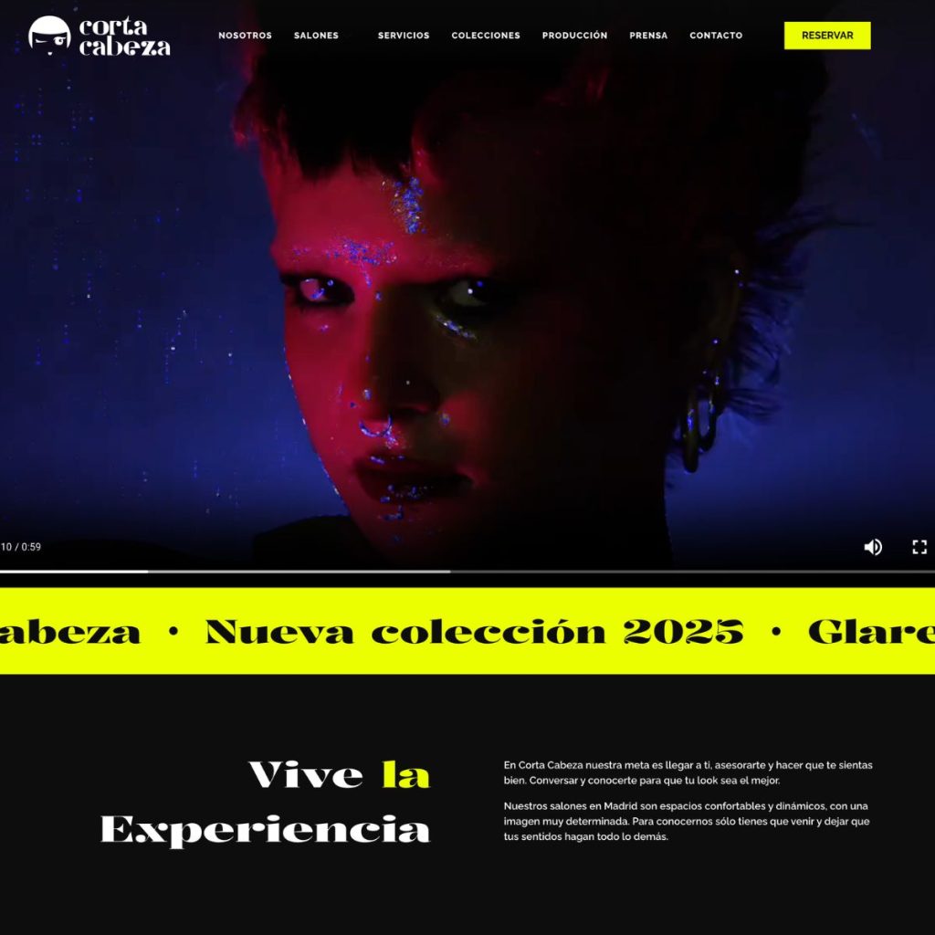 AJA Caso éxito CORTA CABEZA Diseño web 1.0